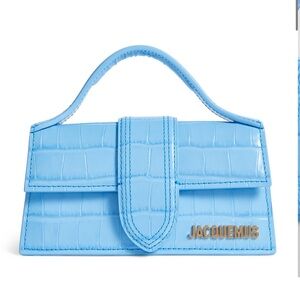 Jacquemus Le Bambino Croc-Embossed Shoulder Bag